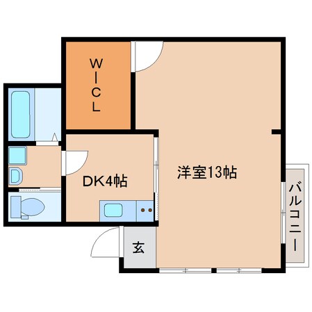 静岡駅 バス25分  瀬名川北下車：停歩1分 2階の物件間取画像